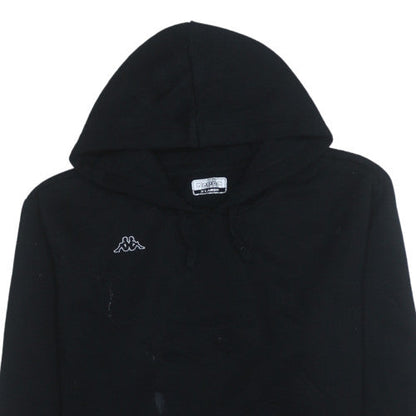 Mens UK Size XL Kappa Black Pullover Hoodie