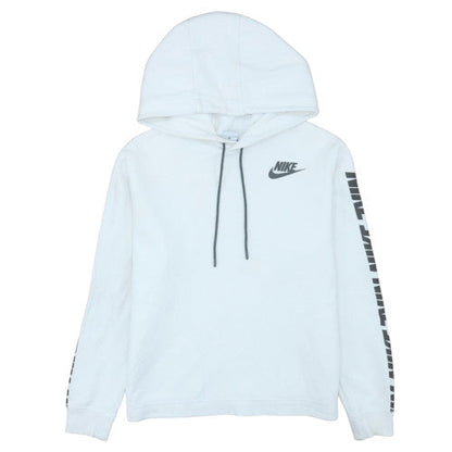 Mens UK Size S Nike White Pullover Hoodie