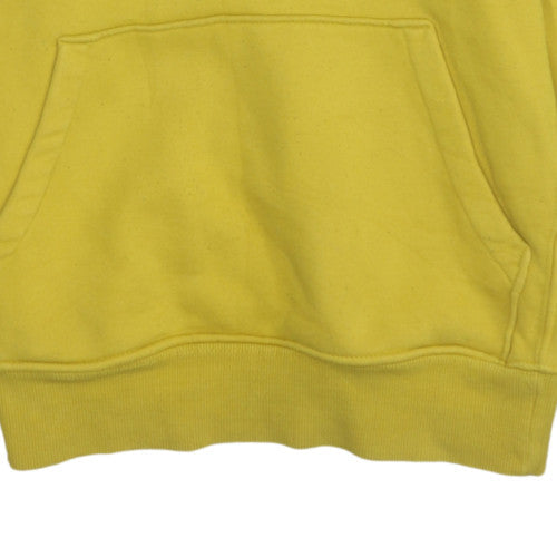 Mens UK Size XS Umbro Yellow Pullover Hoodie