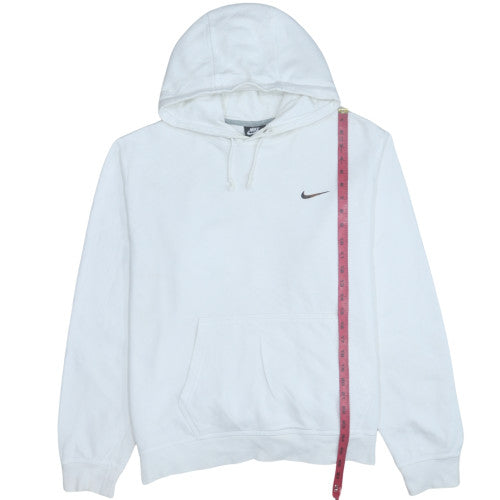 Mens UK Size XL Nike White Pullover Hoodie