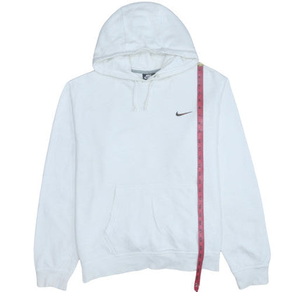 Mens UK Size XL Nike White Pullover Hoodie