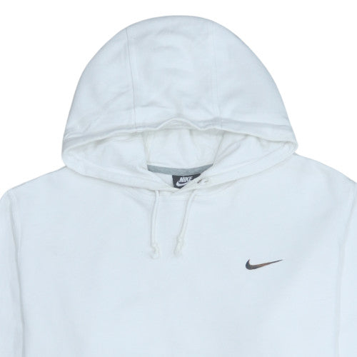 Mens UK Size XL Nike White Pullover Hoodie