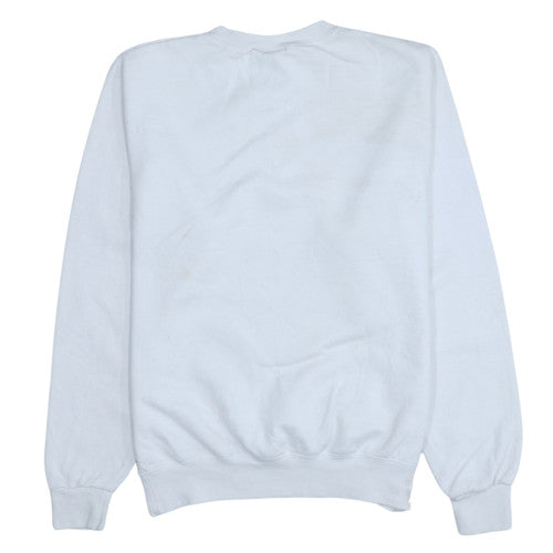 Mens UK Size S Champion White Pullover Sweatshirt