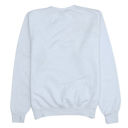 Mens UK Size S Champion White Pullover Sweatshirt