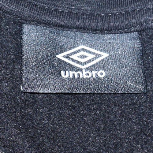 Mens UK Size M Umbro Black Pullover Hoodie