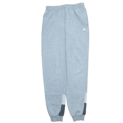 Adidas Boys Grey Jogger Sweatpants Size 14-15 Years Elastic Waist