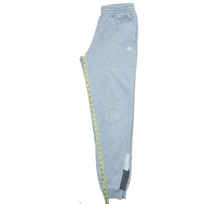 Adidas Boys Grey Jogger Sweatpants Size 14-15 Years Elastic Waist