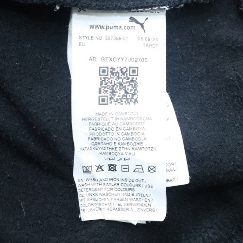 Mens UK Size L PUMA Black Pullover Hoodie