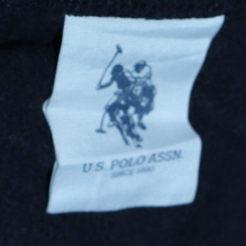 Mens UK Size XL U.S. Polo Assn. Black Pullover Sweatshirt