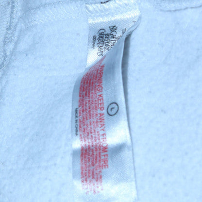Womens UK Size L Primark White Pullover Sweatshirt