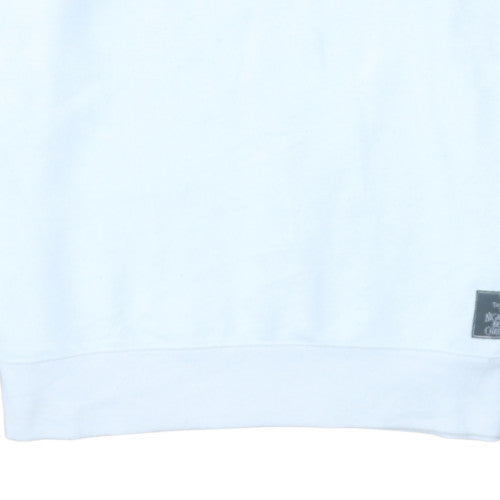 Womens UK Size L Primark White Pullover Sweatshirt