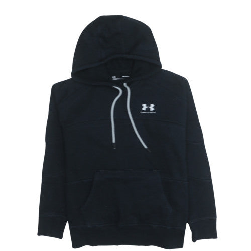 Mens UK Size M Under armour Black Pullover Hoodie