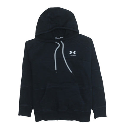 Mens UK Size M Under armour Black Pullover Hoodie