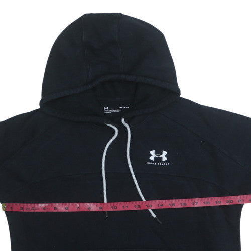 Mens UK Size M Under armour Black Pullover Hoodie