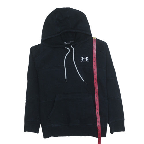 Mens UK Size M Under armour Black Pullover Hoodie