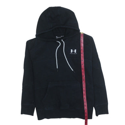 Mens UK Size M Under armour Black Pullover Hoodie