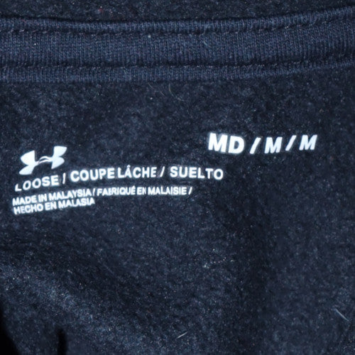 Mens UK Size M Under armour Black Pullover Hoodie