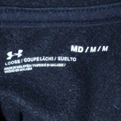 Mens UK Size M Under armour Black Pullover Hoodie
