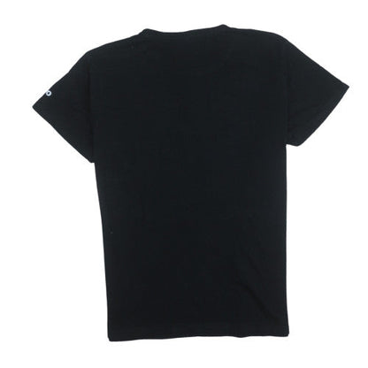 Umbro Mens Black 2XL Sports T-Shirt Crew Neck Cotton Top