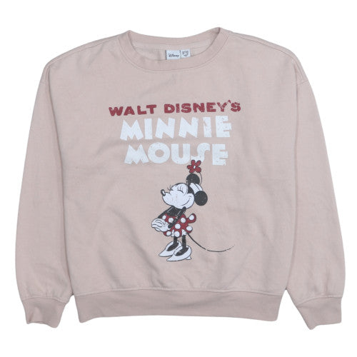 Womens UK Size S Disney Beige Pullover Sweatshirt