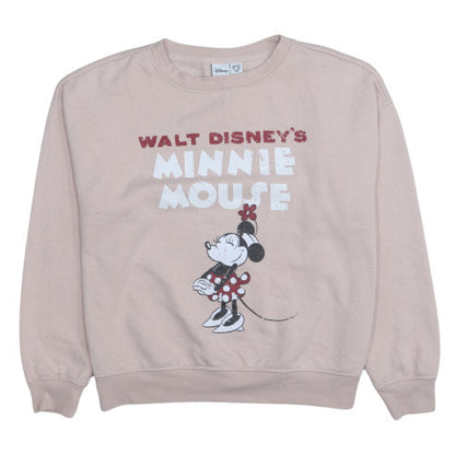 Womens UK Size S Disney Beige Pullover Sweatshirt