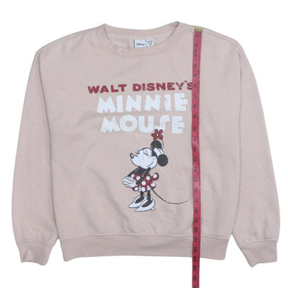 Womens UK Size S Disney Beige Pullover Sweatshirt