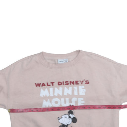 Womens UK Size S Disney Beige Pullover Sweatshirt