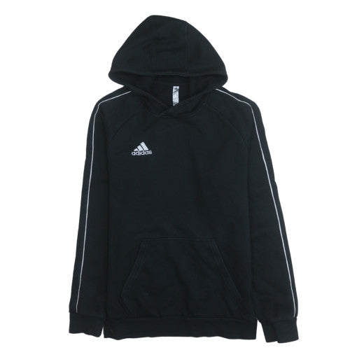 Mens UK Size S adidas Black Pullover Hoodie