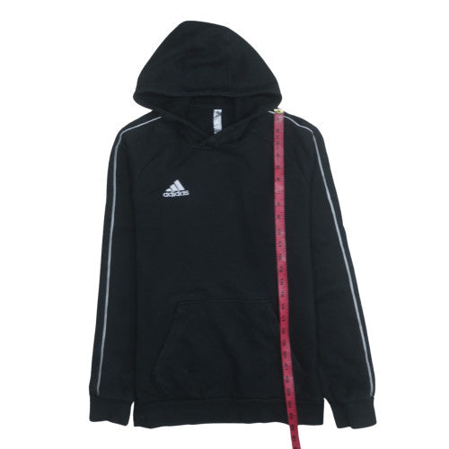 Mens UK Size S adidas Black Pullover Hoodie