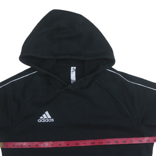 Mens UK Size S adidas Black Pullover Hoodie