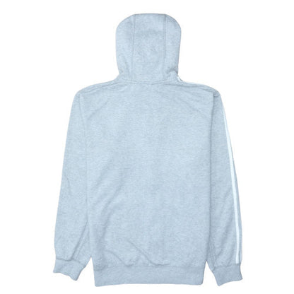 Mens UK Size L adidas Grey Full Zip Hoodie