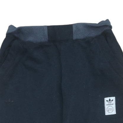 Adidas Men's Black Fleece Sweatpants Joggers Size S Tapered Fit