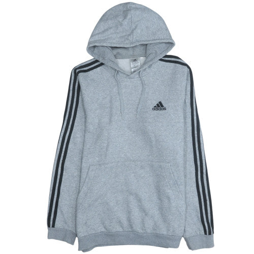 Mens UK Size L adidas Grey Pullover Hoodie