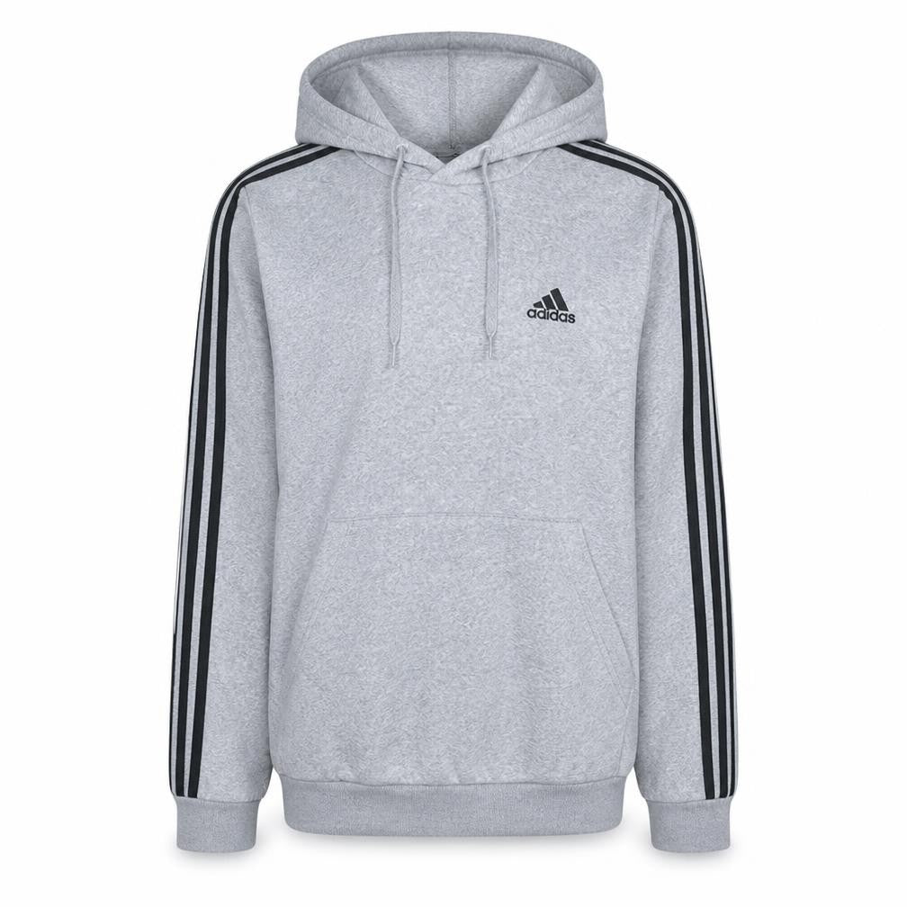 Mens UK Size L adidas Grey Pullover Hoodie