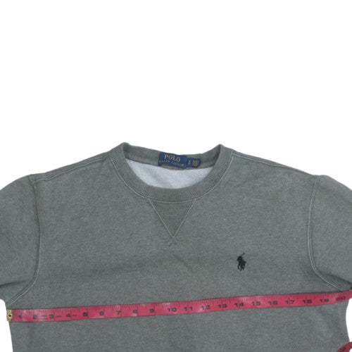 Mens UK Size S Ralph Lauren Grey Pullover Sweatshirt