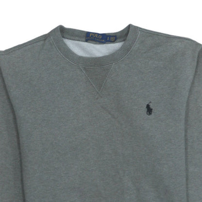 Mens UK Size S Ralph Lauren Grey Pullover Sweatshirt