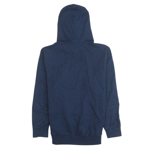 Mens UK Size M Tommy Jeans Blue Pullover Hoodie
