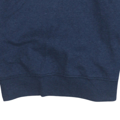 Mens UK Size M Tommy Jeans Blue Pullover Hoodie