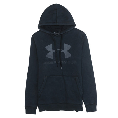 Mens UK Size S Under armour Black Pullover Hoodie
