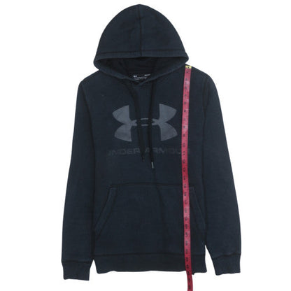 Mens UK Size S Under armour Black Pullover Hoodie
