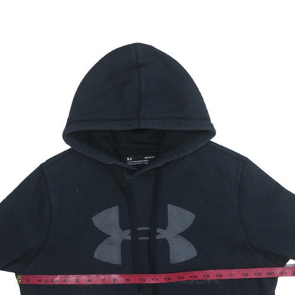 Mens UK Size S Under armour Black Pullover Hoodie