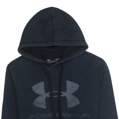 Mens UK Size S Under armour Black Pullover Hoodie