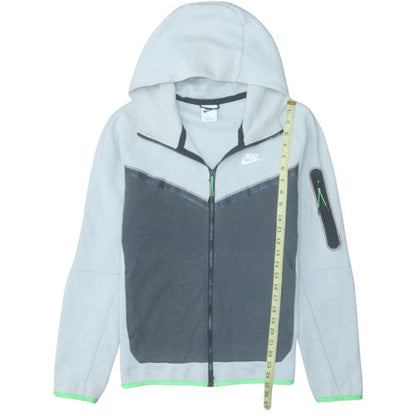 Mens UK Size S Nike Grey Full Zip Hoodie
