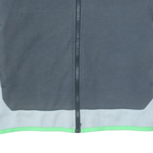Mens UK Size S Nike Grey Full Zip Hoodie