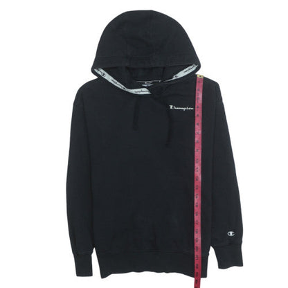 Mens UK Size S Champion Black Pullover Hoodie