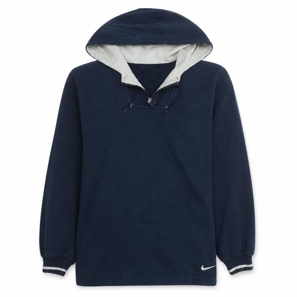 Mens UK Size XL Nike Blue Pullover Hoodie