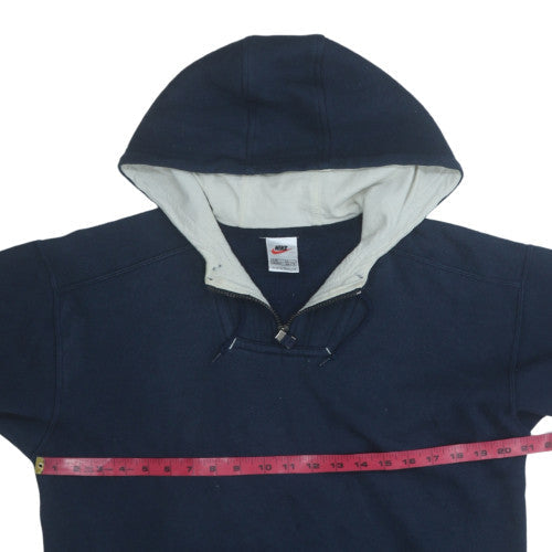 Mens UK Size XL Nike Blue Pullover Hoodie