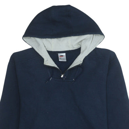 Mens UK Size XL Nike Blue Pullover Hoodie