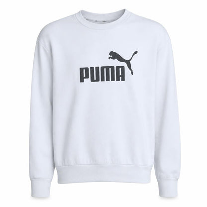 Mens UK Size M PUMA White Pullover Sweatshirt
