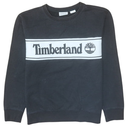 Mens UK Size L Timberland Black Pullover Sweatshirt